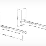 Кронштейн HOLDER для микроволновой печи MWS-2003 белый