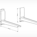 Кронштейн HOLDER для микроволновой печи MWS-2005
