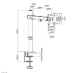 Кронштейн для монитора Maclean MC-752