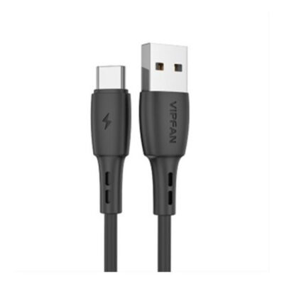 Кабель Vipfan X05 USB Type-A - USB Type-C (3 м, черный)