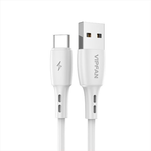 Кабель Vipfan X05 USB Type-A - USB Type-C (3 м, белый)