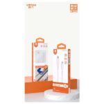 Кабель VIPFAN P04 Type-C-Lightning 3A 1 м (белый)