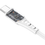Кабель Vipfan P05 USB Type-C- USB Type-C 2 м (белый)
