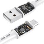 Кабель VIPFAN X05 USB-MicroUSB 3A 2 м (белый)